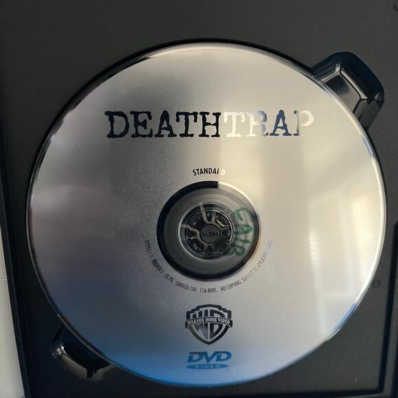 Deathtrap (DVD, 2001) Michael Caine Christopher Reeve Mystery Thriller - Picture 5 of 6